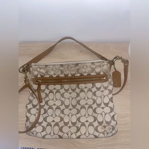 Coach Signature Cross Body Handbag